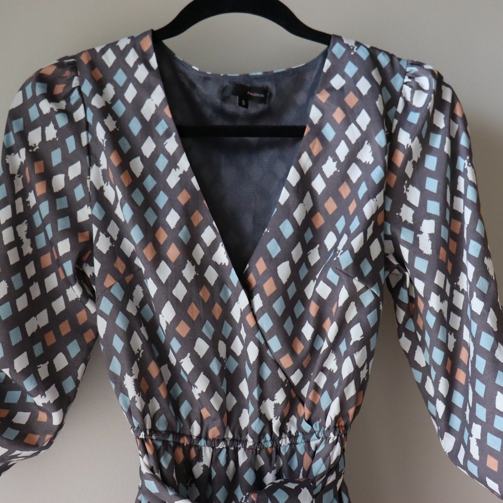 Lo Posh: Knee-length Silk Dress